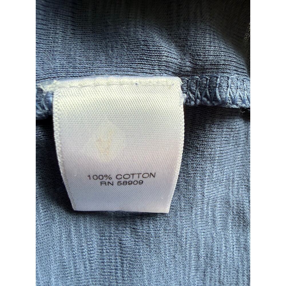 Rowm Men’s Blue Long Sleeve T-Shirt - Picture 4 of 6